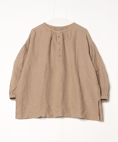 「nest Robe」 長袖ブラウス FREE ブラウン レディース