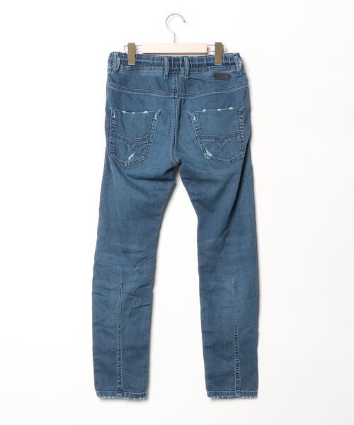 DIESEL ダメージ加工 ブルーデニムパンツ DIESEL ダメージ加工 ブルーデニムパンツ