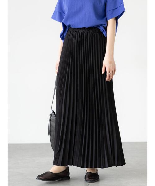 ゼロハチのプリーツスカート セール】SIDE ZIP PLEATS SK サイド ジップ プリーツ スカート