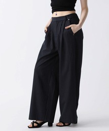 スラックス パンツ 「2025SS」ストライプスラックス レディース｜ZOZOTOWN Yahoo!店