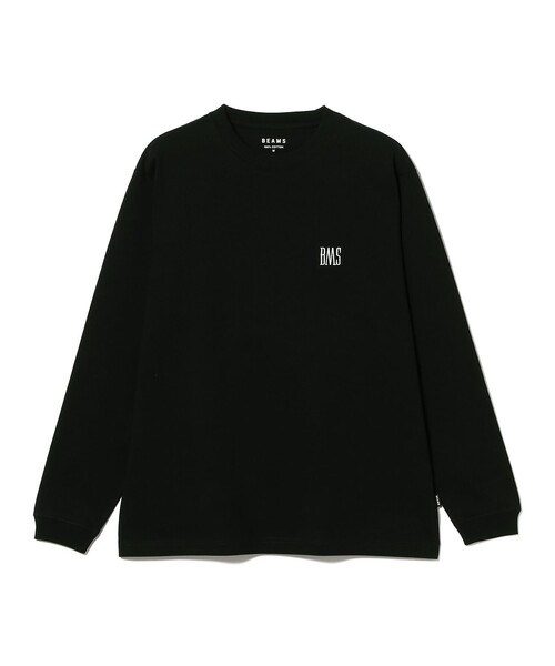 BEAMS（ビームス） tシャツ BMSロゴ ロングスリーブ Tシャツ メンズ