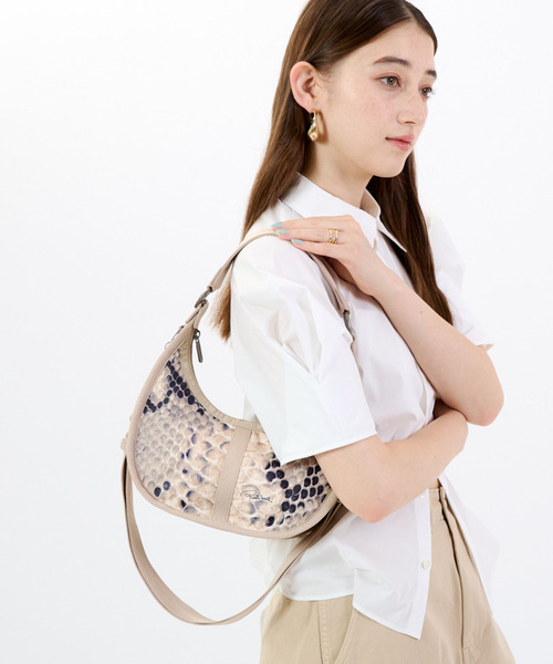 ★LeSportsac★ CAV BOLOGNA SMALL PYTHON_5242HD13 Bologna Small Freedom Rum Bag | LeSportsac