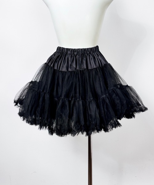 MAISON SELECT スカート 6A4 リボン付き ボリューム パニエ : ZOZOTOWN