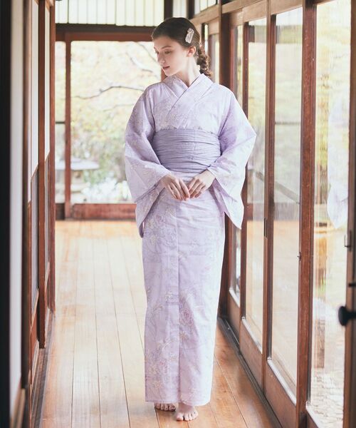 着物・浴衣 Maison de FLEUR Maison de FLEUR（メゾンドフルール） 浴衣 フローラル浴衣 レディース