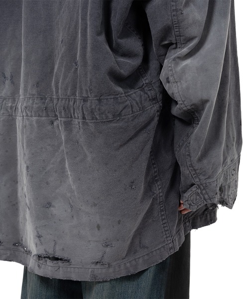 コート ジャケット Distressed Field Jacket メンズの画像
