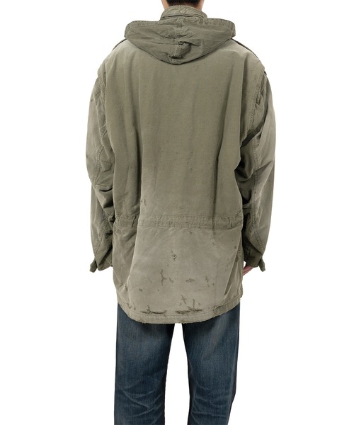 コート ジャケット Distressed Field Jacket メンズの画像