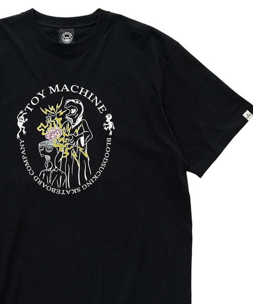 TOY MACHINE（トイマシーン） tシャツ TM BRAIN STEELERS SS TEE 