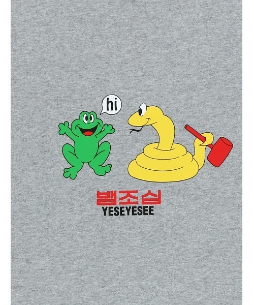 【YESEYESEE】★Beware of Snakes Tシャツ★ YESEYESEE tシャツ Beware of Snakes Tee メンズ レディース