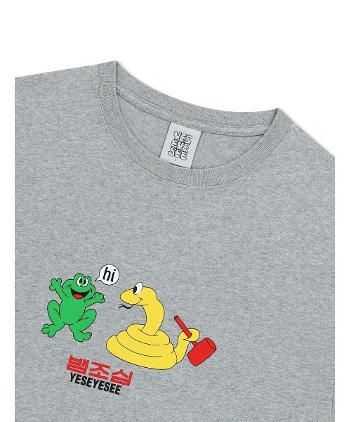 【YESEYESEE】★Beware of Snakes Tシャツ★ YESEYESEE tシャツ Beware of Snakes Tee メンズ レディース