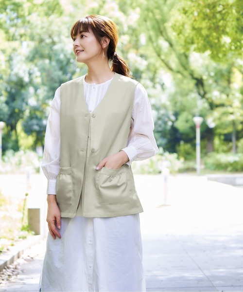 BACKYARD FAMILY（バックヤードファミリー） ベスト ジレ 8ポケット