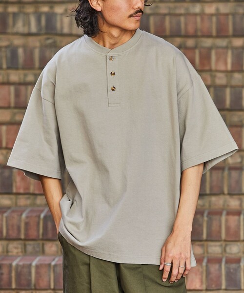 「FREAK'S STORE」 半袖Tシャツ MEDIUM グレー メンズ