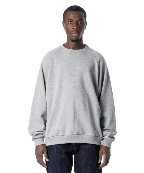 SANDINISTA スウェット　グレー サイズL Sandinista（サンディニスタ） トレーナー スウェット American Cotton