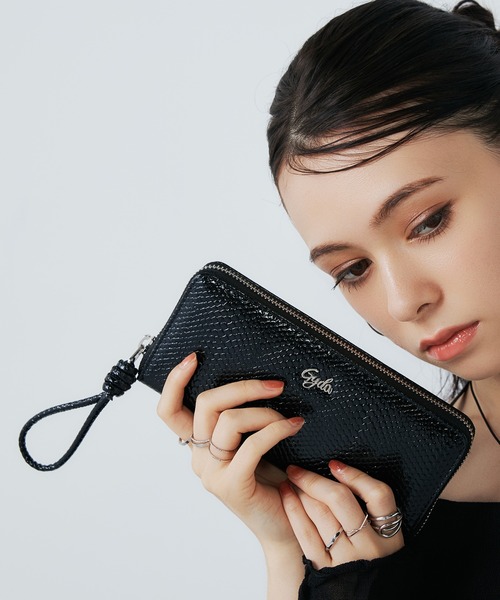 GYDA（ジェイダ） 財布 ラウンドファスナー長財布 GY-W361 パイソン