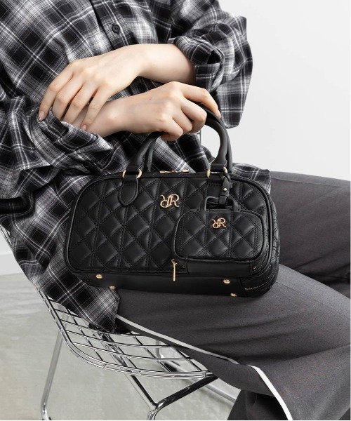 RANDA（ランダ） ハンドバッグ 2WAY ミニバッグチャームショルダー