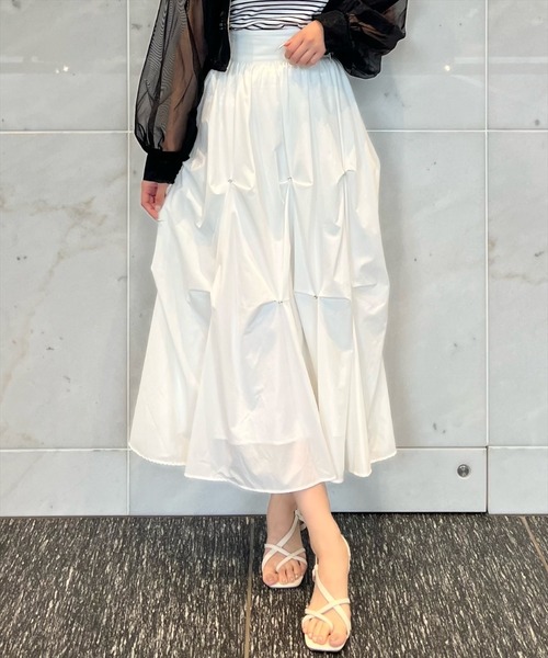 AND COUTURE（アンドクチュール） ロング スカート 夏 ビジュー
