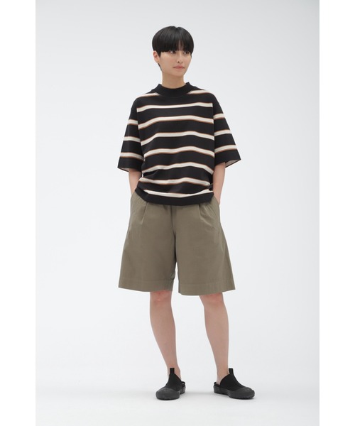 「MHL.」 半袖Tシャツ 2 オフホワイト レディース