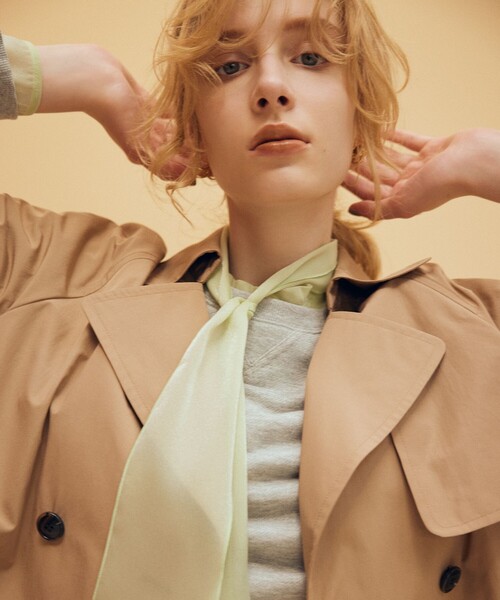 組曲（KUMIKYOKU） トレンチコート コート タイプライターショート