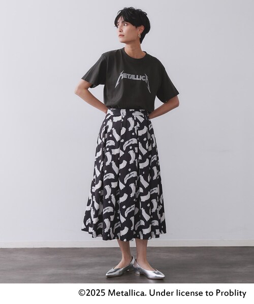 OPAQUE.CLIP（オペークドットクリップ） tシャツ 半袖 ロックTシャツ