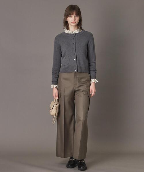 値下げ中3 DRESSTERIOR ドレステリア 高級カシミヤ100カーディガン DRESSTERIOR（ドレステリア） カーディガン 「洗える/カシミヤ混