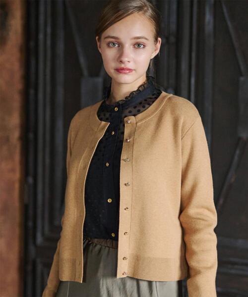 DRESSTERIOR（ドレステリア） カーディガン 「洗える/カシミヤ混