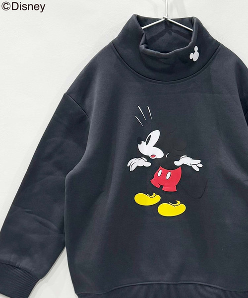 Disney（ディズニー） トレーナー キッズ MICKEY MOUSE 裏起毛