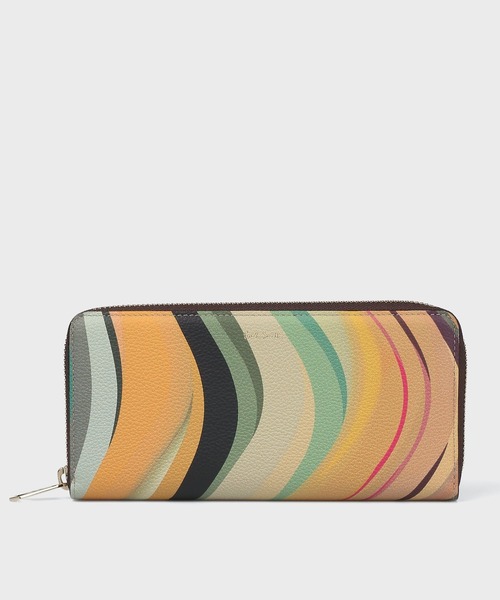 Paul Smith イラスト付き長財布 Paul Smith（ポール・スミス） 長財布 財布 Newスワール 長財布