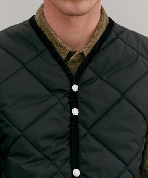 LAVENHAM（ラベンハム） ベスト ジレ Big Quilt Nacton Mens / ビッグ