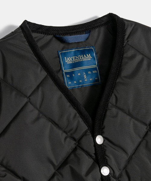 LAVENHAM（ラベンハム） ベスト ジレ Big Quilt Nacton Mens / ビッグ