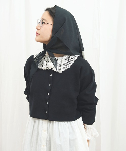 fig London（フィグロンドン） ニット セーター C/Ny pleating