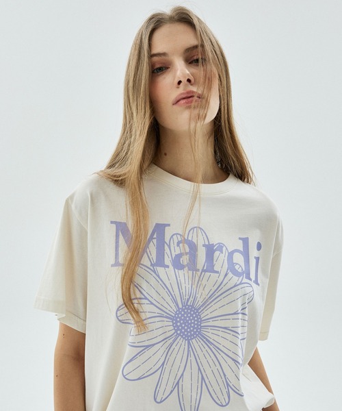 tシャツ TSHIRT FLOWERMARDI / Tシャツ フラワーマルディ レディースの画像
