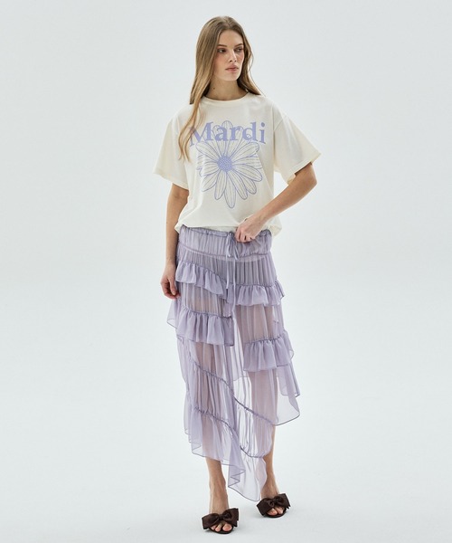 tシャツ TSHIRT FLOWERMARDI / Tシャツ フラワーマルディ レディースの画像