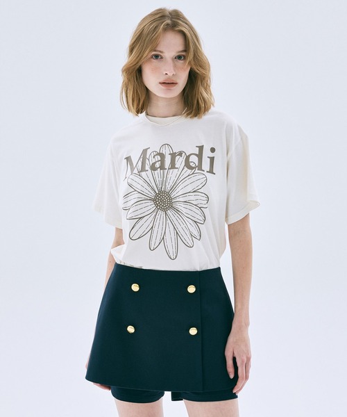 tシャツ TSHIRT FLOWERMARDI / Tシャツ フラワーマルディ レディースの画像