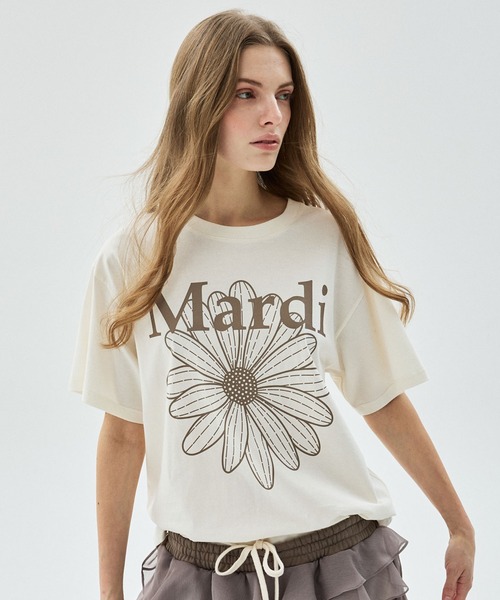 tシャツ TSHIRT FLOWERMARDI / Tシャツ フラワーマルディ レディースの画像