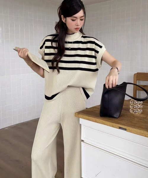 「Miniministore」 セットアップ FREE ミント レディース_画像3