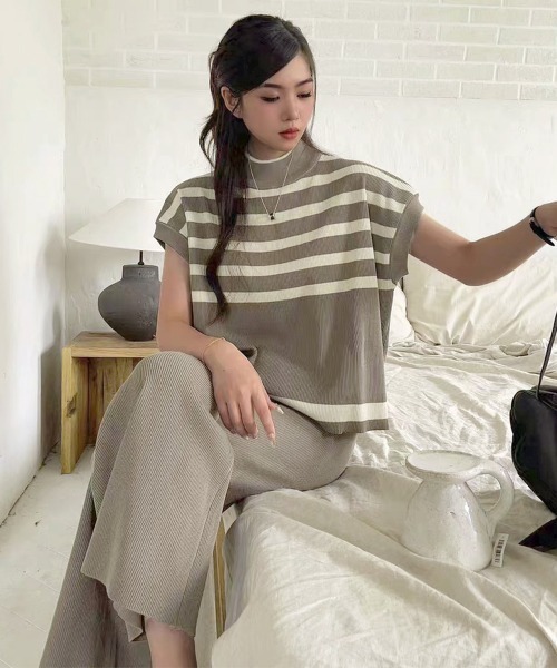 「Miniministore」 セットアップ FREE ミント レディース_画像9