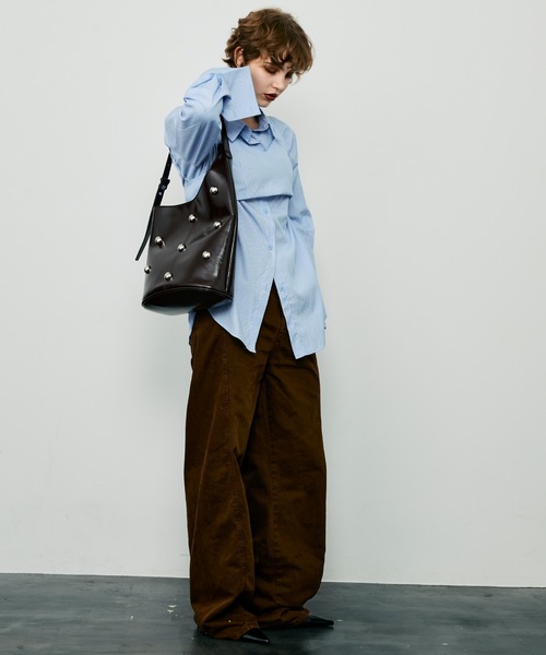 uyu. トートバッグ Studs Design Tote Bag /スタッズデザイントート