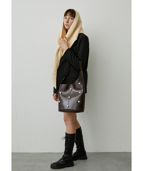 uyu. トートバッグ Studs Design Tote Bag /スタッズデザイントート
