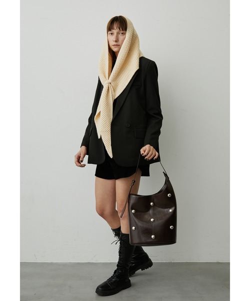 uyu. トートバッグ Studs Design Tote Bag /スタッズデザイントート