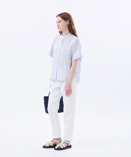 「MACKINTOSH PHILOSOPHY」 半袖ブラウス 36 ブルー系その他3 レディース_画像2