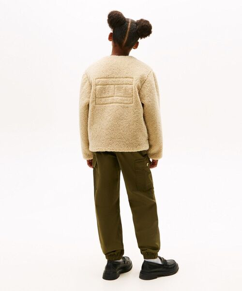 ブルゾン アウター KIDS リバーシブルテディナイロンジャケット キッズ 子供服の画像