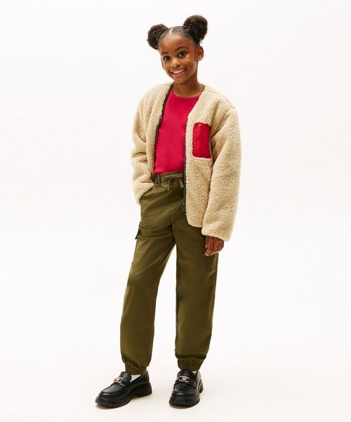 ブルゾン アウター KIDS リバーシブルテディナイロンジャケット キッズ 子供服の画像