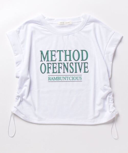 「HALEY PESCA」 半袖カットソー MEDIUM ホワイト レディース_画像3