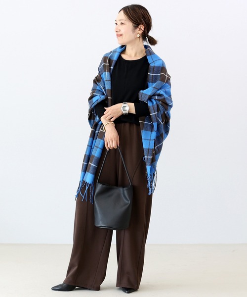 Aletta vita ストール マフラー チェック大判ストール レディース
