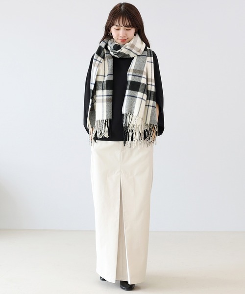 BURBERRY バーバリー ストール ショール アイボリー ホワイト系