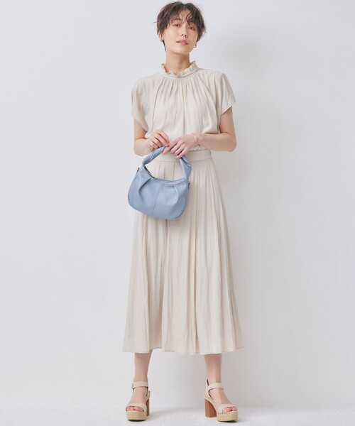 「組曲」 半袖ブラウス 5 ブラック レディース_画像8