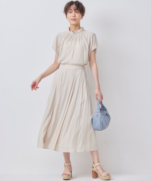 「組曲」 半袖ブラウス 5 ブラック レディース_画像9