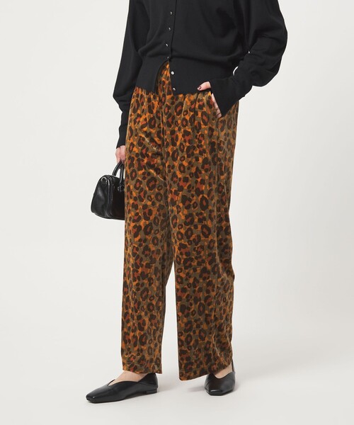 green label relaxing（グリーンレーベルリラクシング） パンツ ベロア