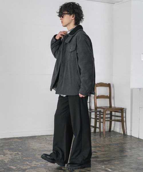 RRL ブラックコーデュロイランチコート Sサイズ RRL ブラック