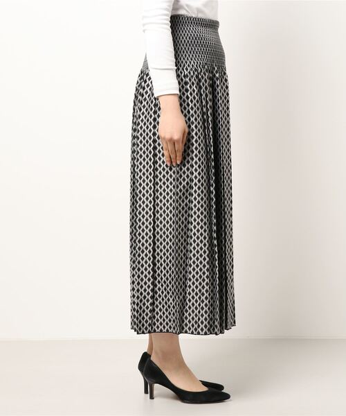 INED（イネド） フレアスカート 11号 ベージュ レディース : ZOZOTOWN