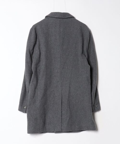 UNITED TOKYO ダークグレー ステンカラーコート 超撥水SUPER140S ステンカラーコート(1 DARK GREY): : メンズ｜UNITED